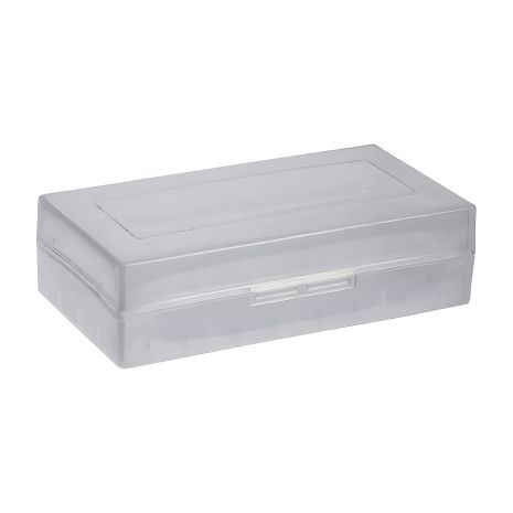 Пластиковый бокс для аккумуляторов 18650 (2 слота) Пластиковый бокс для аккумуляторов 18650 (2 слота)