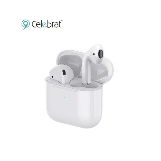 Bluetooth Стерео Гарнітура Celebrat TWS-W11 Pro Білий Bluetooth Стерео Гарнітура Celebrat TWS-W11 Pro Білий
