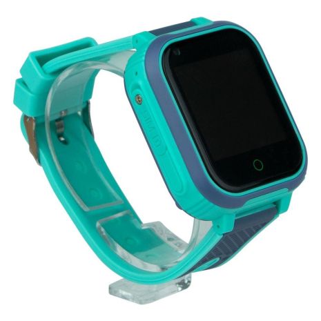 Детские Смарт Часы LT21 GPS Серо-Бирюзовый Детские Смарт Часы LT21 GPS Серо-Бирюзовый