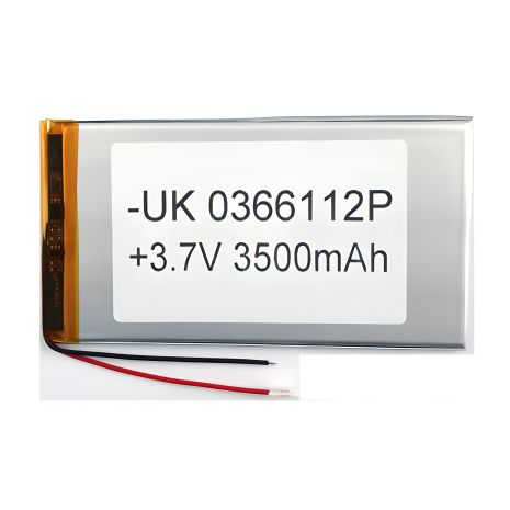 Універсальний акумулятор 0366112P 116 x 63 x 3 3500 mAh 3,7 V