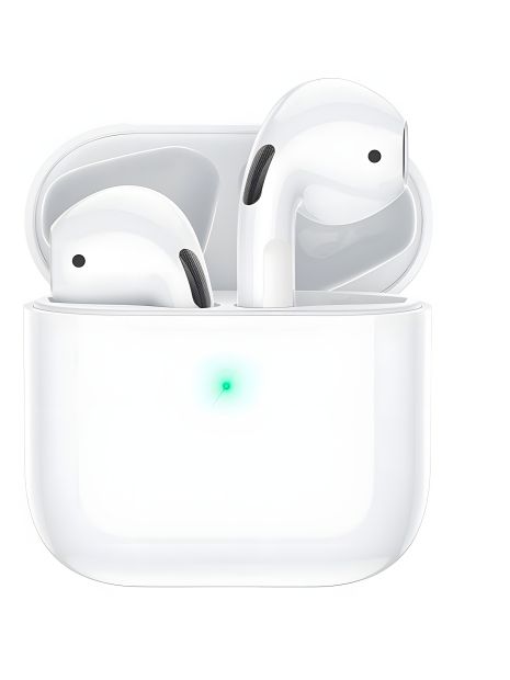 TWS Bluetooth 5.1 навушники Hoco EW03 Plus, 30/200mAh, 4h, mic, White