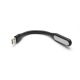 Гибкая LED USB Black лампочка 3W, холодный свет