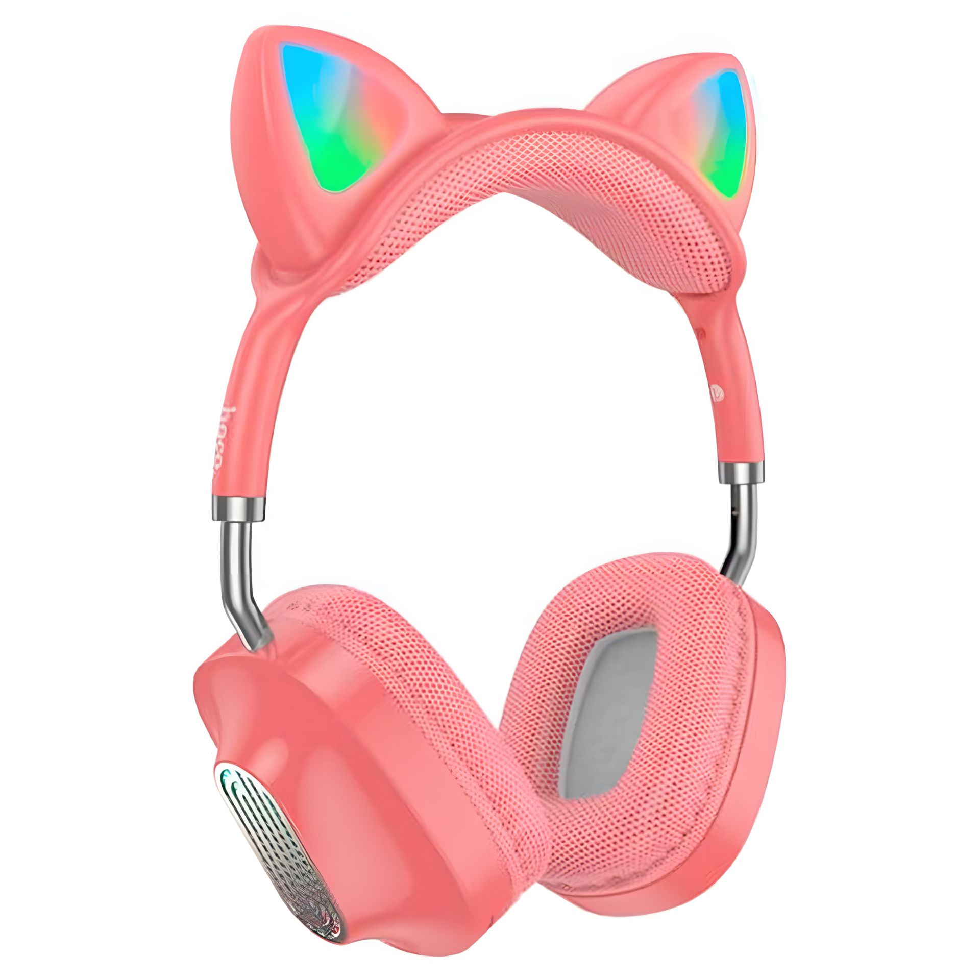 Стерео Гарнитура Блютуз Hoco ESD13 Skill cat ear с LED |BT5.3, Type-C, 7h| Розовая Стерео Гарнитура Блютуз Hoco ESD13 Skill cat ear с LED |BT5.3, Type-C, 7h| Розовая