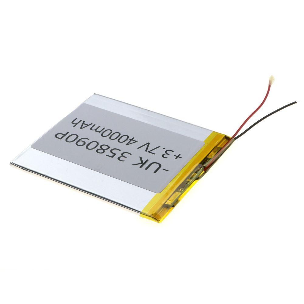 Аккумулятор универсальный 358090P 90 х 83 х 3 мм, 4000 mAh 3.7 V, Аккумулятор универсальный 358090P 90 х 83 х 3 мм, 4000 mAh 3.7 V,
