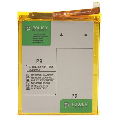 Акумулятор PowerPlant Huawei HB366481ECW Honor 8, Nova 3e, P8 Lite (2017), P9, P9 Lite, P10 Lite, P20 Lite, Y7 2018 (3000mAh)