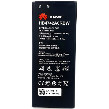 Honor 3C, G730, H30-U10 Акумулятори Huawei (HB4742A0RBC, HB4742A0RBW) [Original PRC] 12 міс. гарантії
