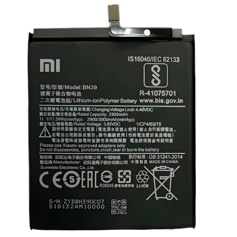 Xiaomi Mi Play BN39 Аккумулятор [Original] 12 мес. гарантии