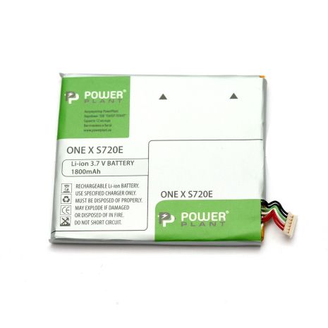Акумулятор PowerPlant HTC One X, One S, One XL, One X Plus, G23, S720e (BJ83100, BJ40100, BM35100) 1800mAh Акумулятор PowerPlant HTC One X, One S, One XL, One X Plus, G23, S720e (BJ83100, BJ40100, BM35100) 1800mAh