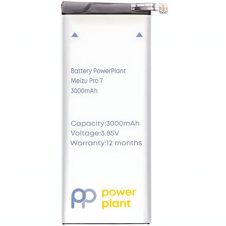 PowerPlant Аккумулятор для Meizu Pro 7 PowerPlant Аккумулятор для Meizu Pro 7