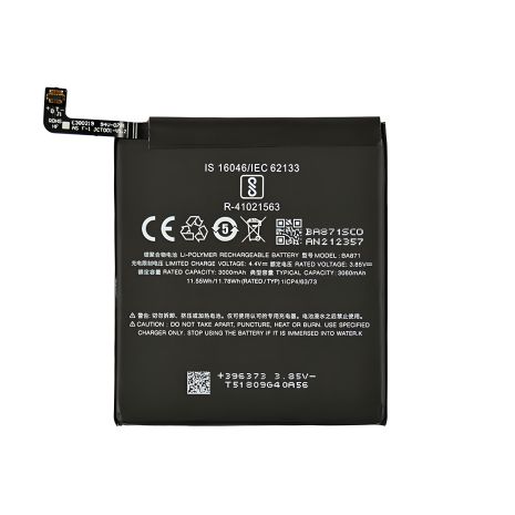 Оригінальний акумулятор Meizu BA871/15 Lite з гарантією 12 міс. Оригінальний акумулятор Meizu BA871/15 Lite з гарантією 12 міс.