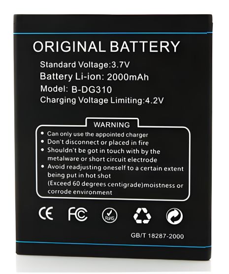 Doogee B-DG310 Аккумулятор (DG310 Voyager 2) 2000 mAh [Оригинал PRC] 12 месяцев гарантии