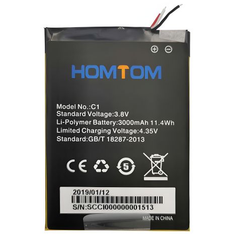 Homtom C1 Аккумулятор [Original PRC] с гарантией 12 мес.