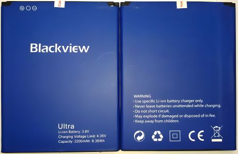 Blackview A6 Аккумулятор [Original PRC] 12 месяцев гарантии