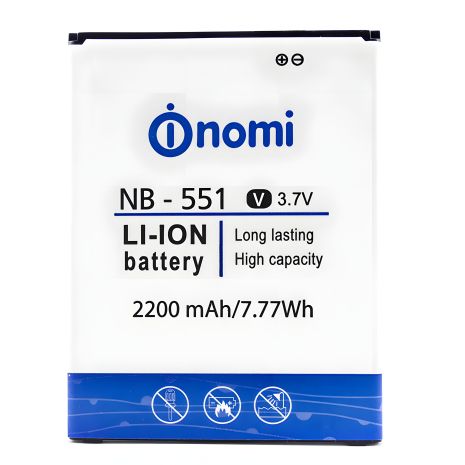 Аккумулятор для Nomi NB-551 - i551 Wave [Original PRC] 12 мес. гарантии