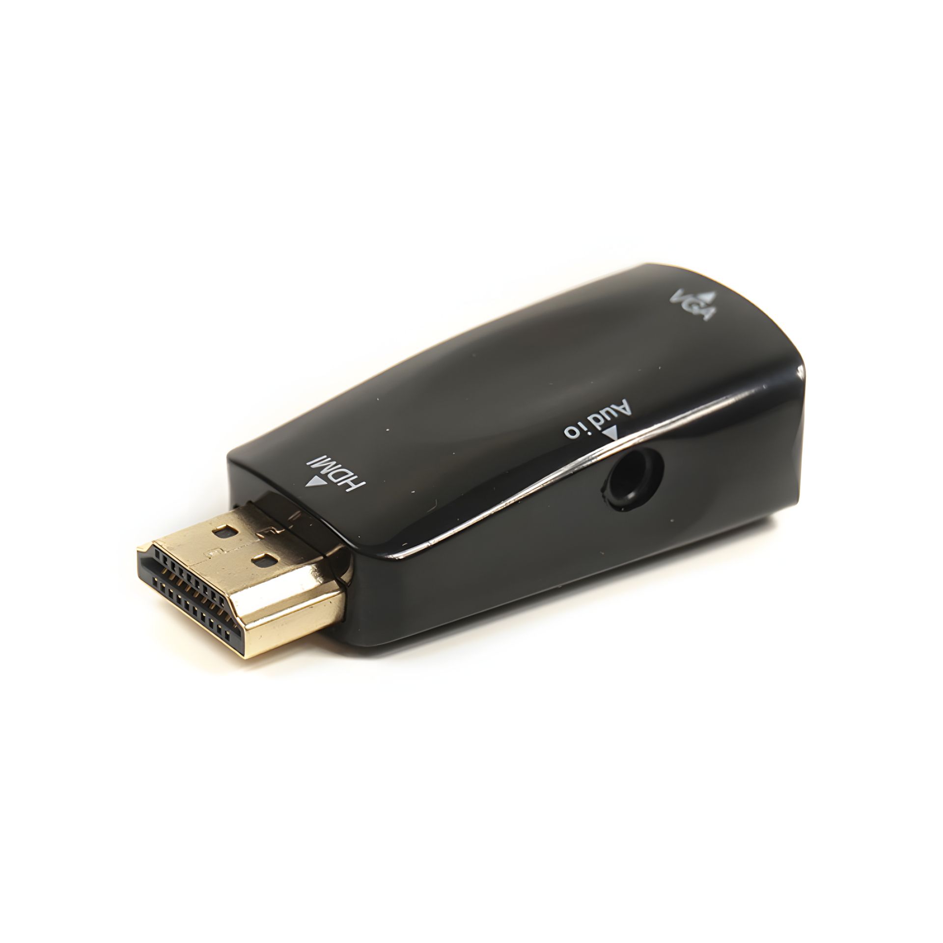 PowerPlant HDMI на VGA + Audio переходник с аудиокабелем 0.5м PowerPlant HDMI на VGA + Audio переходник с аудиокабелем 0.5м