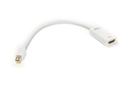 PowerPlant mini DisplayPort на HDMI кабель-адаптер, 0.15м