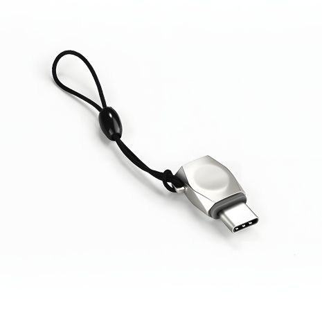 Серый переходник / адаптер Hoco UA8 MicroUSB -> Type-C Серый переходник / адаптер Hoco UA8 MicroUSB -> Type-C