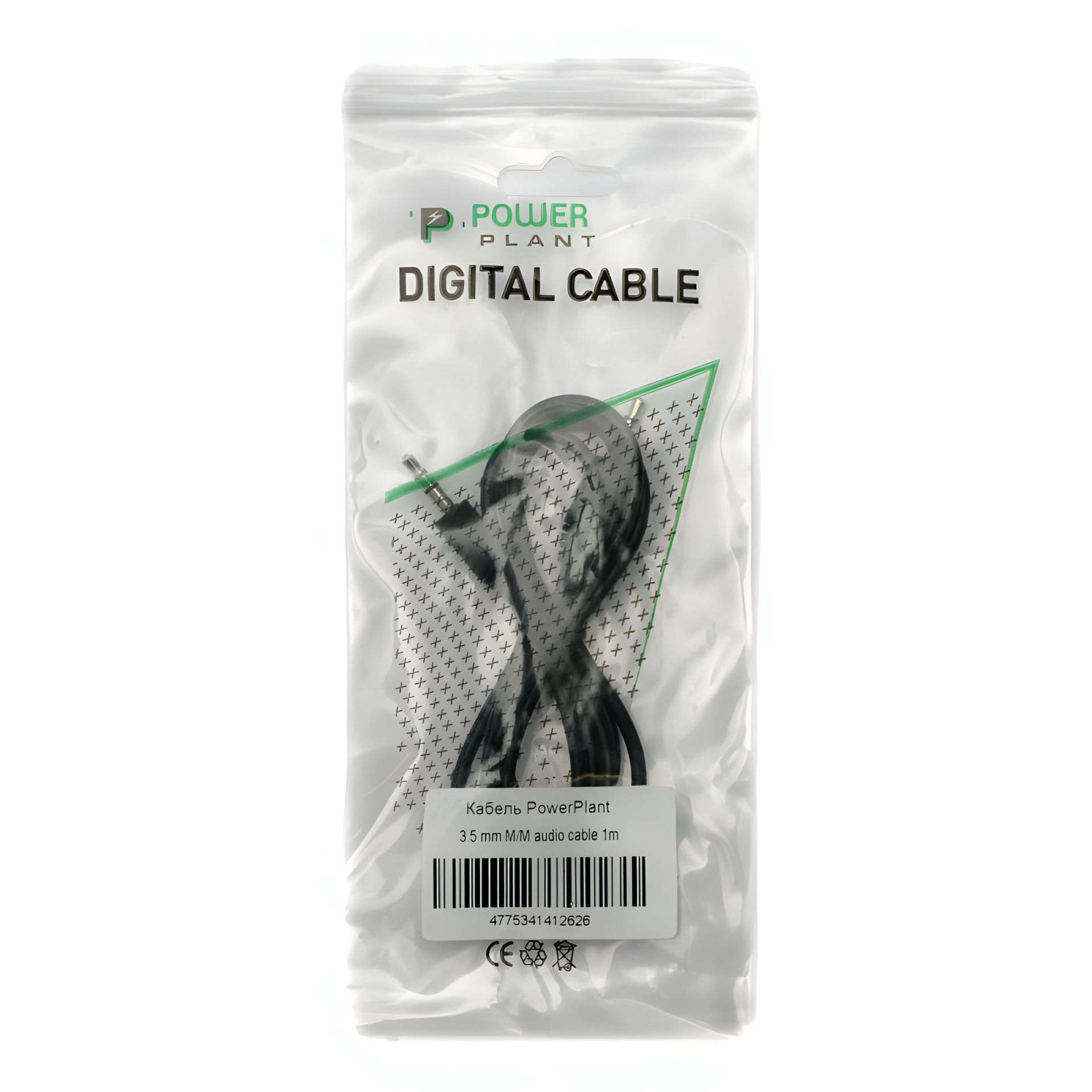 Аудио кабель M-M PowerPlant 3.5 mm, 1м Аудио кабель M-M PowerPlant 3.5 mm, 1м