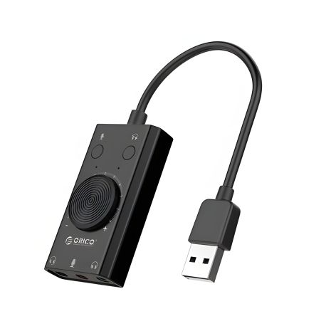 ORICO SC2-BK внешняя звуковая карта USB