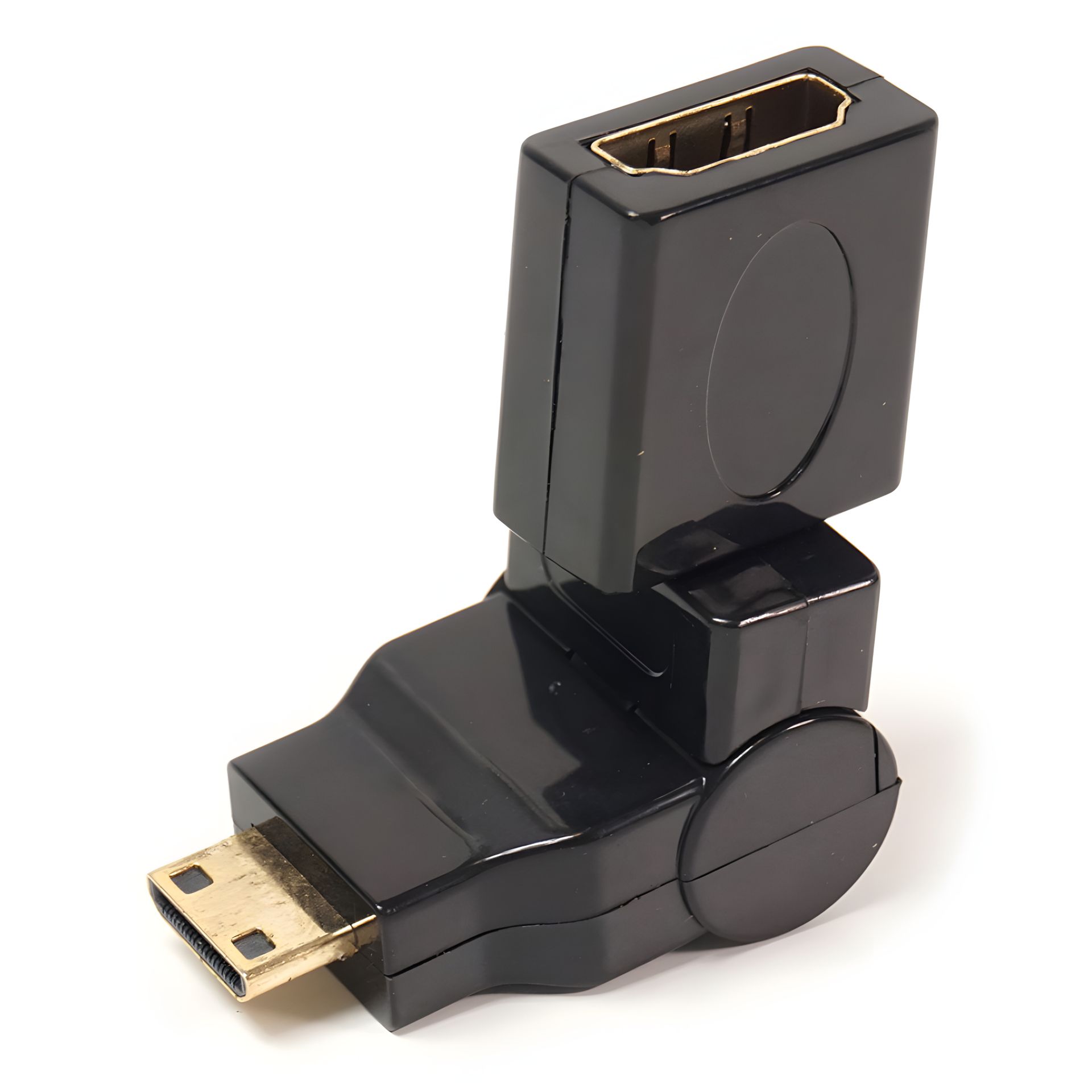 Перехідник PowerPlant HDMI AF – micro HDMI AM, 360 градусів-особливий Перехідник PowerPlant HDMI AF – micro HDMI AM, 360 градусів-особливий