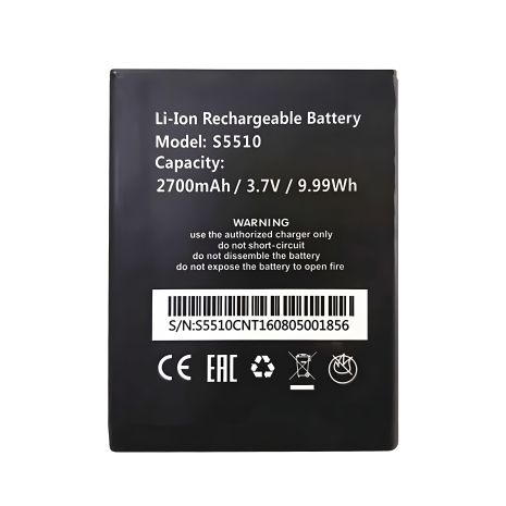 Ginzzu S5510 Аккумулятор 2700 mAh [Original PRC] 12 месяцев гарантии