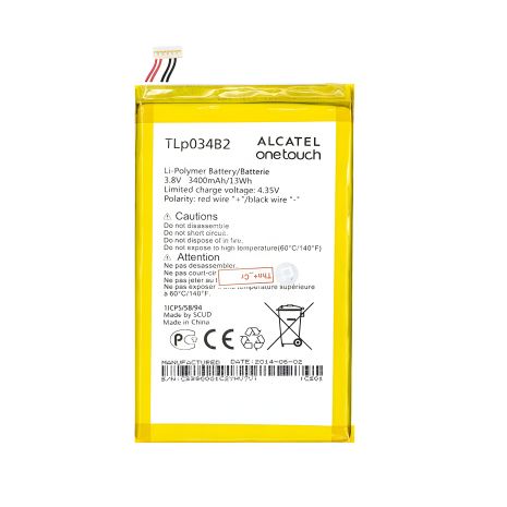 Акумулятор Alcatel TLp034B1/TLp034B2 (8020D One Touch Hero, 7050K One Touch Pop S9, 7055A One Touch Hero 2C) [Original PRC] 12 міс. гарантії