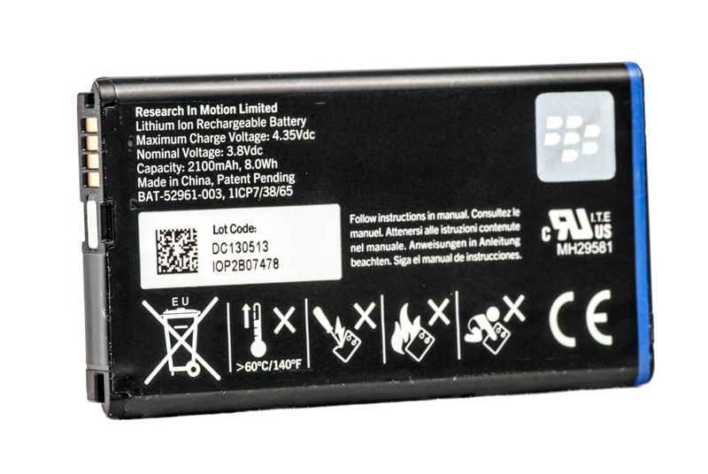 Акумулятор PowerPlant Blackberry Q10 (N-X1) 2100mAh Акумулятор PowerPlant Blackberry Q10 (N-X1) 2100mAh