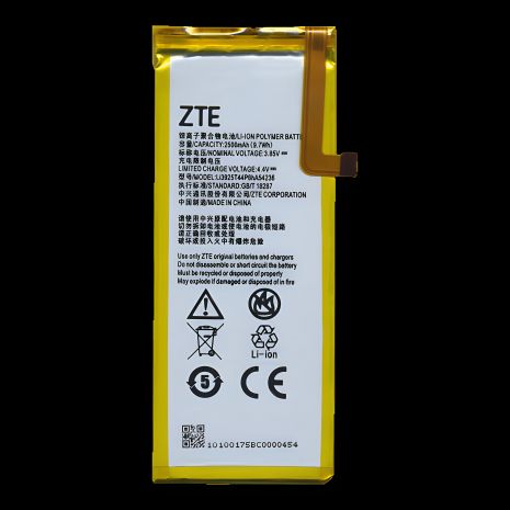 Заменяемый аккумулятор для ZTE Li3925T44P6hA54236 (Blade S7, T920) 2500 mAh [Оригинал] с гарантией 12 месяцев