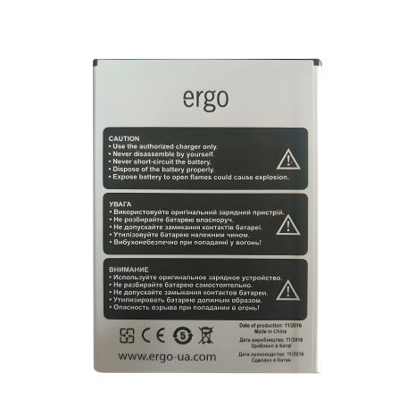 Ergo A502 Aurum батарея акумуляторна [Original PRC] 12 міс. гарантії