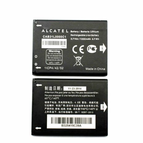Акумулятор Alcatel One Touch 891/CAB31L0002C1 [Original PRC] 12 міс. гарантії