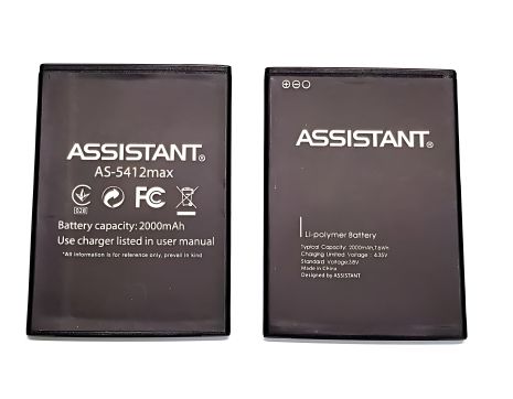 Акумулятор Assistant AS-5412 Max [Original PRC] 12 міс. гарантії - Батарея Assistant
