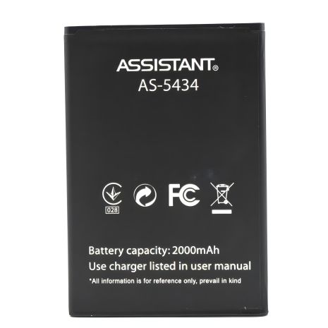 Акумулятор AS-5434 Club, AS-501, Jinga Start [Original PRC] 12 міс. гарантії