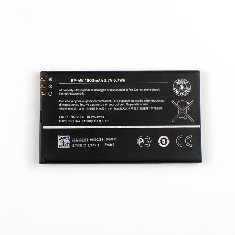 Акумулятор Nokia Lumia 810/822 BP-4W [Original PRC] - 12 міс. гарантії