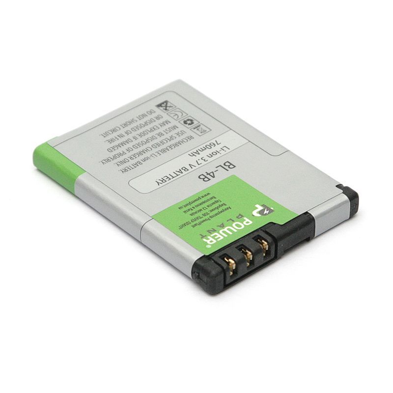 Акумулятор PowerPlant Nokia 6111, 6230 (BL-4B) 760mAh Акумулятор PowerPlant Nokia 6111, 6230 (BL-4B) 760mAh