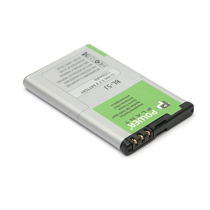 Аккумулятор PowerPlant Nokia C3, 5228 (BL-5J) 1350 mAh Аккумулятор PowerPlant Nokia C3, 5228 (BL-5J) 1350 mAh