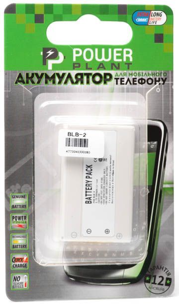 Акумулятор PowerPlant Nokia 8210, 8850 (BLB-2) 880mAh Акумулятор PowerPlant Nokia 8210, 8850 (BLB-2) 880mAh