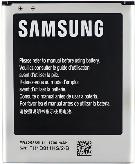 Samsung EB425365LU Аккумулятор, 1700 mAh для i8262D Galaxy Core Duos i8268 [PRC Original] 12 месяцев гарантии