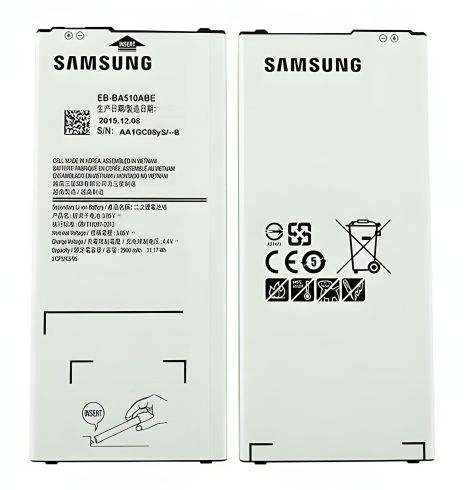 Оригинальный аккумулятор EB-BA510ABE для Samsung A510, Galaxy A5-2016, гарантия 12 мес.