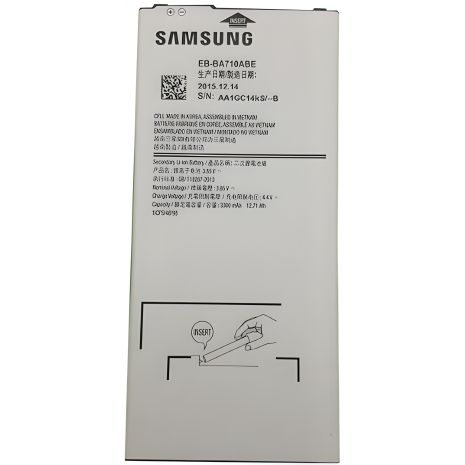 Акумулятор для Samsung A710, Galaxy A7-2016 (EB-BA710ABE) [Original PRC] з 12 міс. гарантії