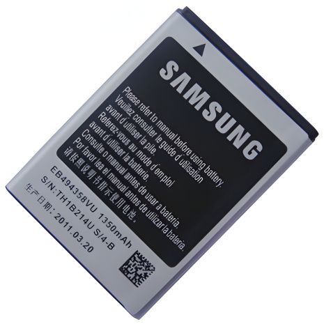 Акумулятор для Samsung S5660, S5830, S6312, S6102, S7500 та ін. (EB494358VU, EB464358VU) [Original PRC] 12 міс. гарантії
