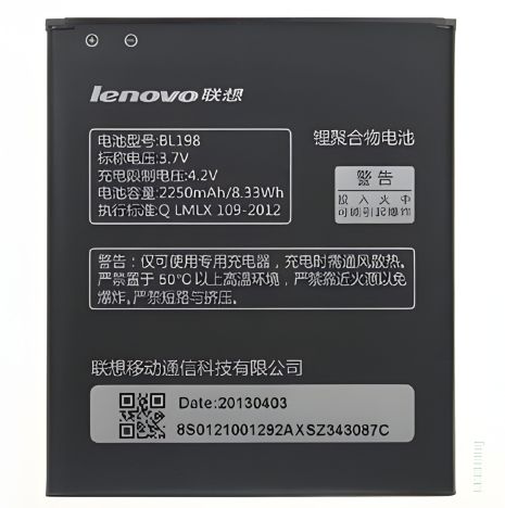 Акумулятори для Lenovo A850, A859 (BL198) [Original PRC] 12 міс. гарантії