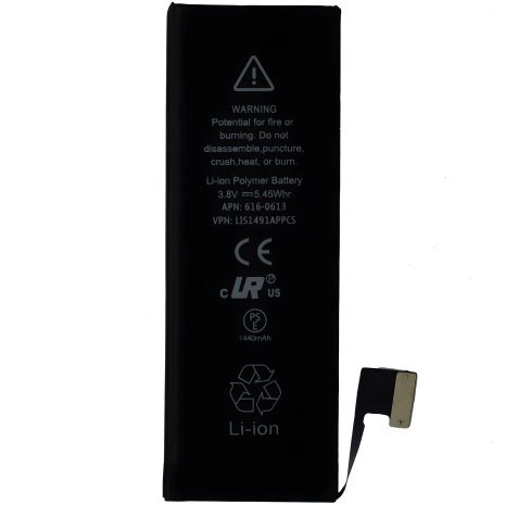 Оригінальний акумулятор Apple iPhone 5 (5G) (1440mAh) з 12 міс. гарантії Оригінальний акумулятор Apple iPhone 5 (5G) (1440mAh) з 12 міс. гарантії