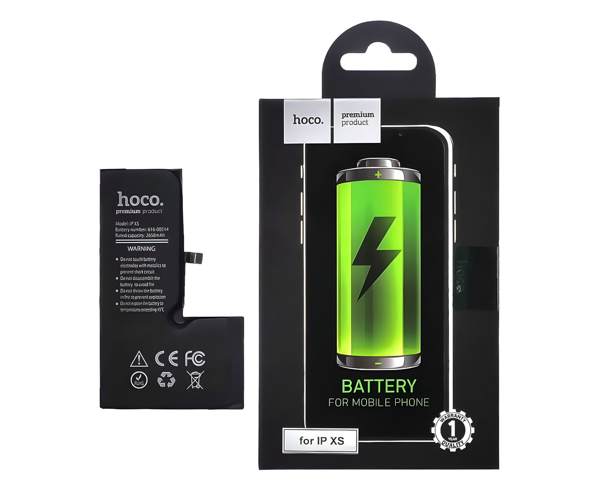 Батарея Hoco Apple для iPhone XS Батарея Hoco Apple для iPhone XS