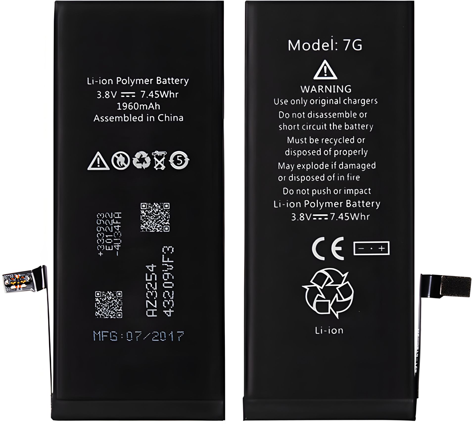 Акумулятор XRM для iPhone 7G 1960 mAh Акумулятор XRM для iPhone 7G 1960 mAh