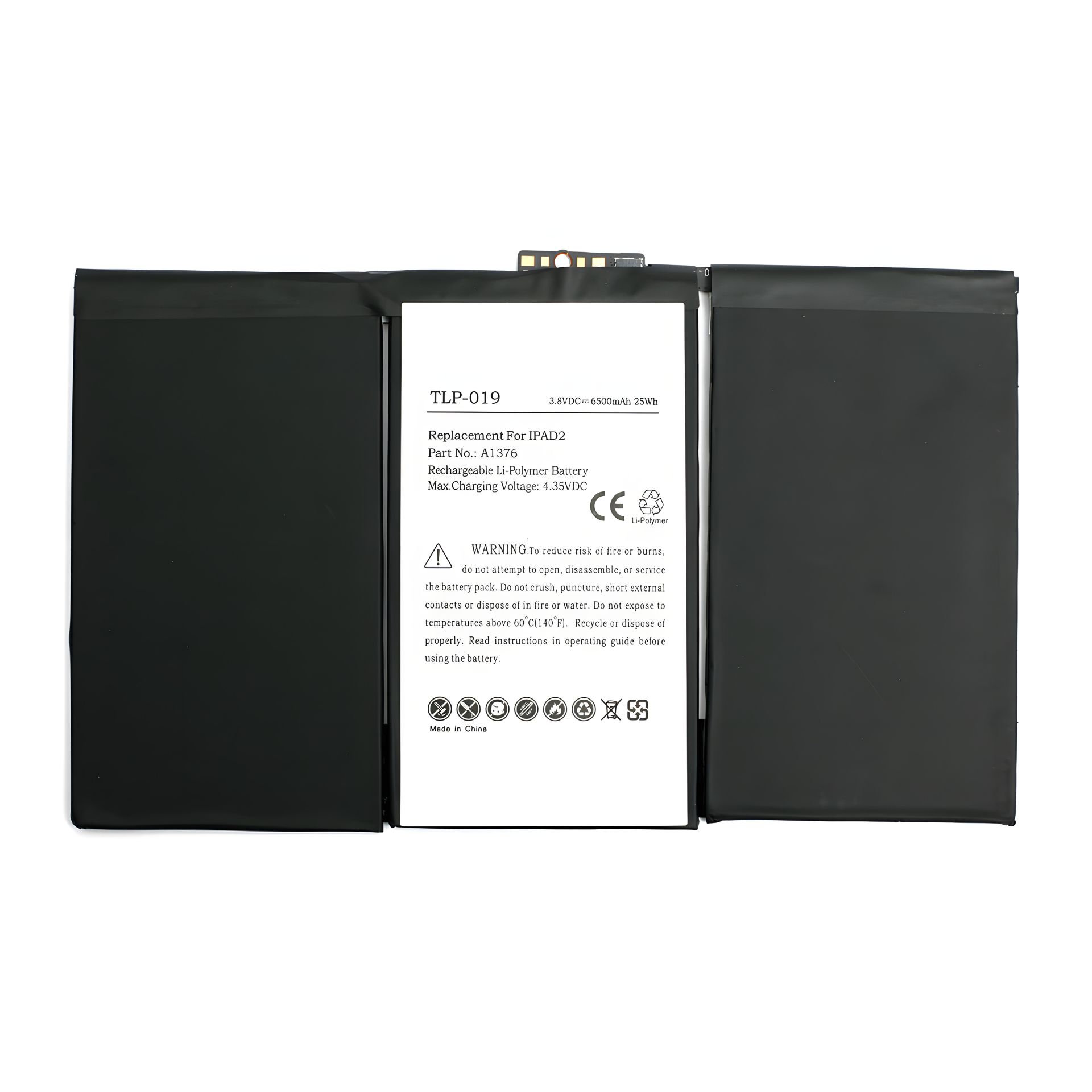 Акумулятор PowerPlant для Apple iPad 2 6500mAh Акумулятор PowerPlant для Apple iPad 2 6500mAh