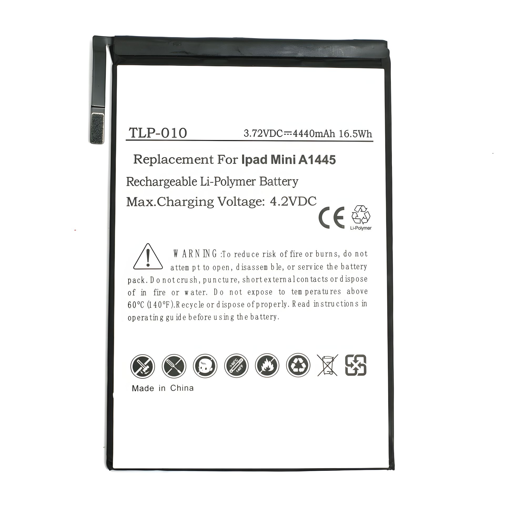 Акумулятор PowerPlant Apple iPad mini 4440mAh Акумулятор PowerPlant Apple iPad mini 4440mAh