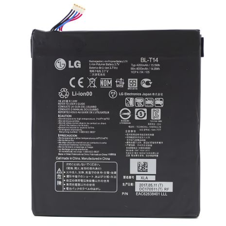 Оригінальний акумулятор LG BL-T14/V490 G Pad 8.0 4G, гарантія 12 міс. Оригінальний акумулятор LG BL-T14/V490 G Pad 8.0 4G, гарантія 12 міс.