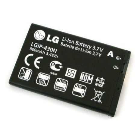 Акумулятор LG LGIP-430N: GW300, GS290 та ін. [Original PRC] 12 міс. гарантії 900 mAh