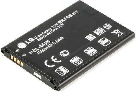 Original PRC LG BL-44JN X135 X145 P970 L3 L5 – Акумулятор, 12 міс. гарантії, 1500 mAh