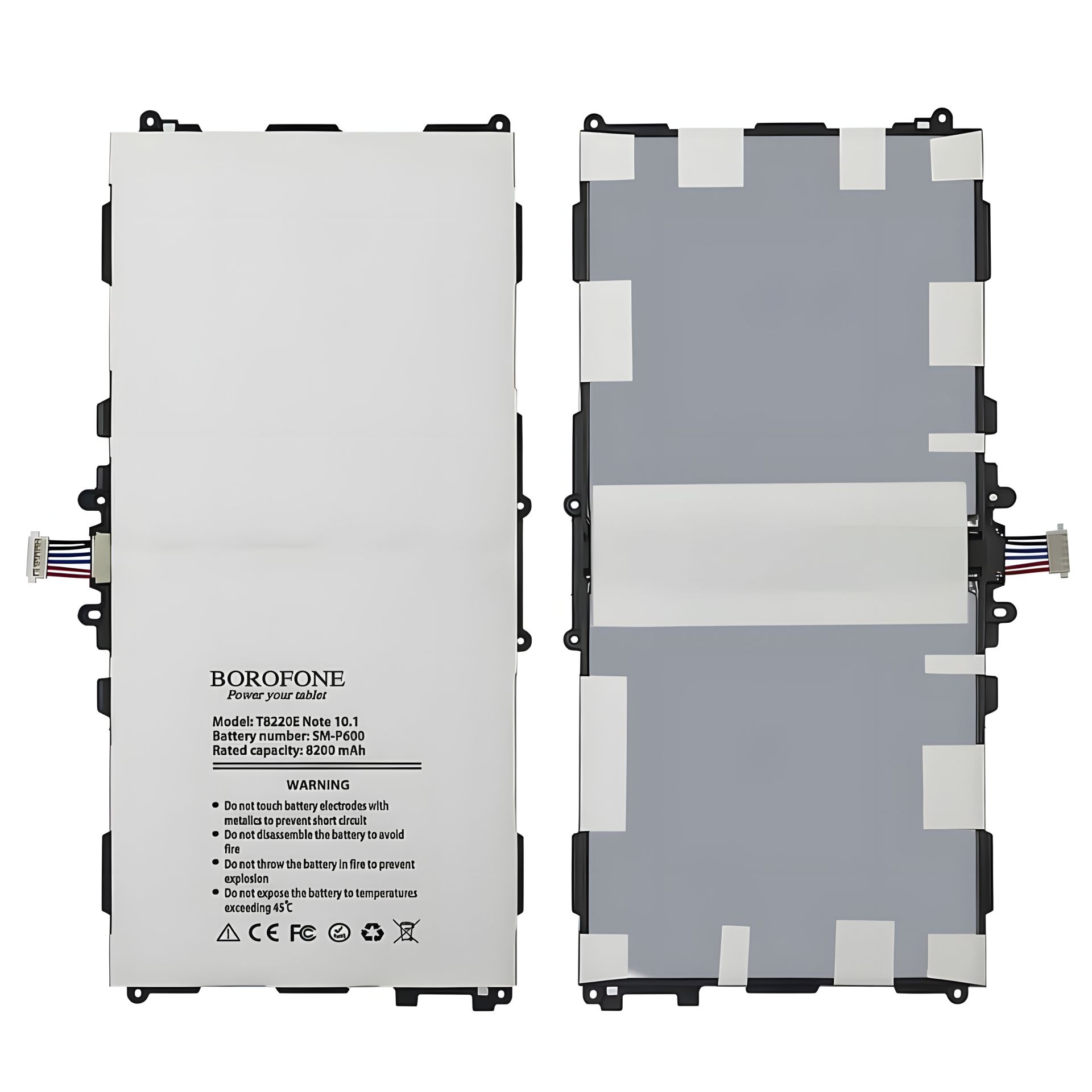 Galaxy Note 10.1 T520/T525 Galaxy Tab Pro 10.1 (T8220E) Акумулятор Borofone P600/P601/P605 Galaxy Note 10.1 T520/T525 Galaxy Tab Pro 10.1 (T8220E) Акумулятор Borofone P600/P601/P605